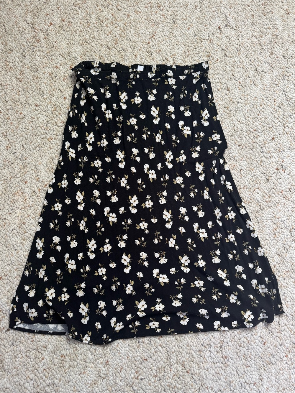 Old Navy Floral Midi Skirt
